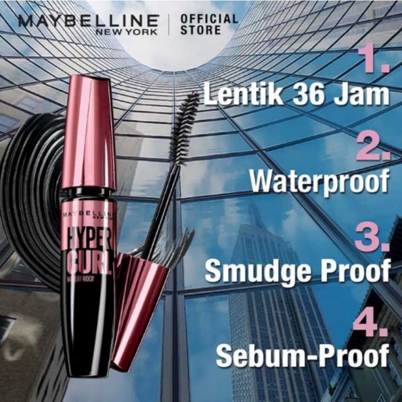 Mascara Maybelline New York Original Hypercurl