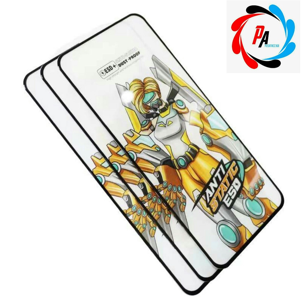 ANTI STATIC TEMPERED GLASS TG ANTI GORES KACA BENING ALL TYPE OPPO, VIVO, SAMSUNG, INFINIX, REDMI, R