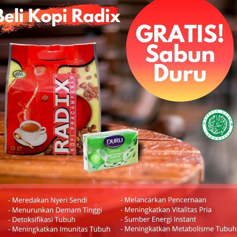 

[PRODUK V9NPP] Kopi Radix Hpa Original isi 32 sachet Malaysia ILE