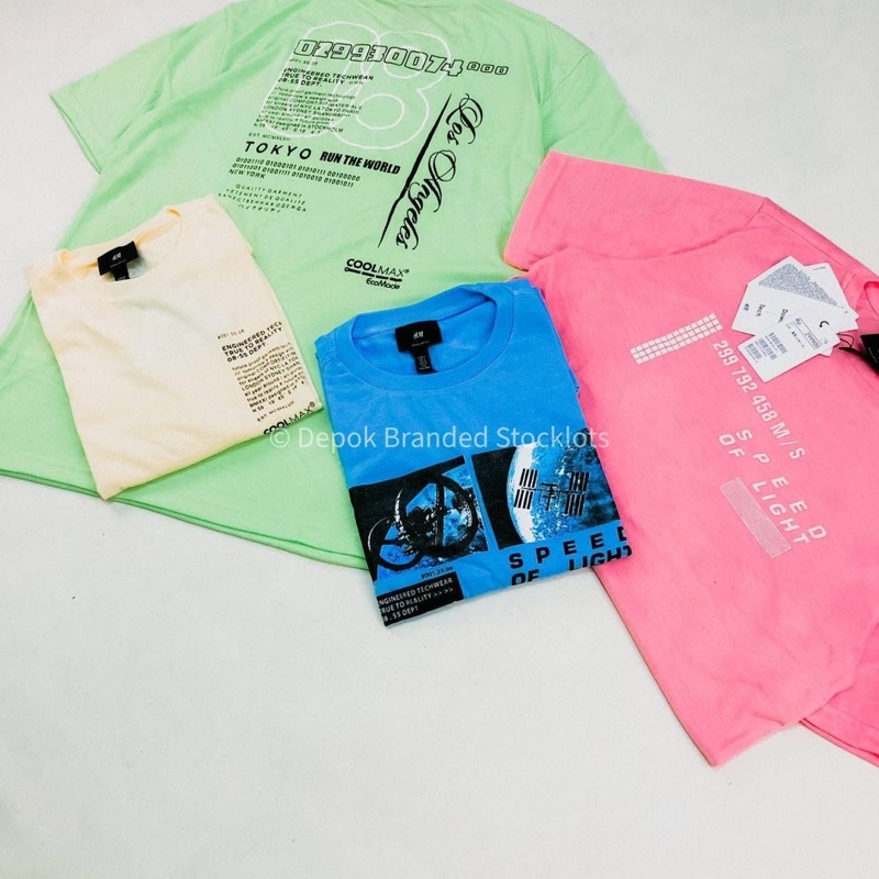 TSHIRT HnM ORIGINAL 100% / Kaos Pria(Cowo) Kaos Wanita(Cewe)