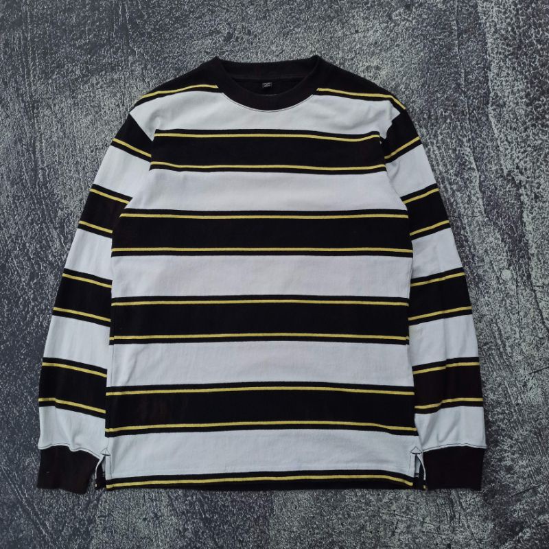 Longsleeve Uniqlo Iqbal Striped