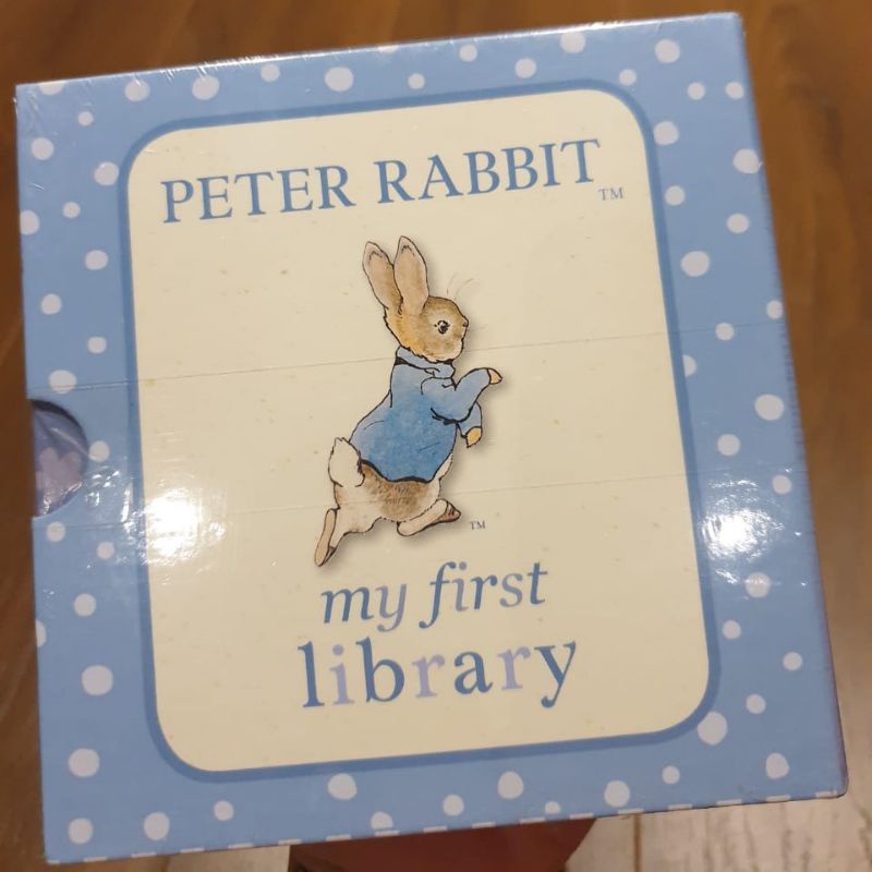 Board Book - Peter Rabbit - My First Library - Preloved Buku Anak