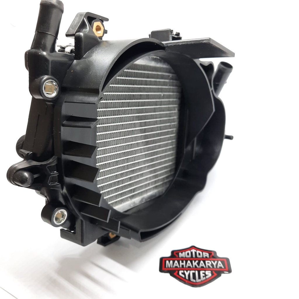 RADIATOR VARIO 150 FI ASSY PLUS DUDUKAN BRAKET RUMAH DAN TUTUP