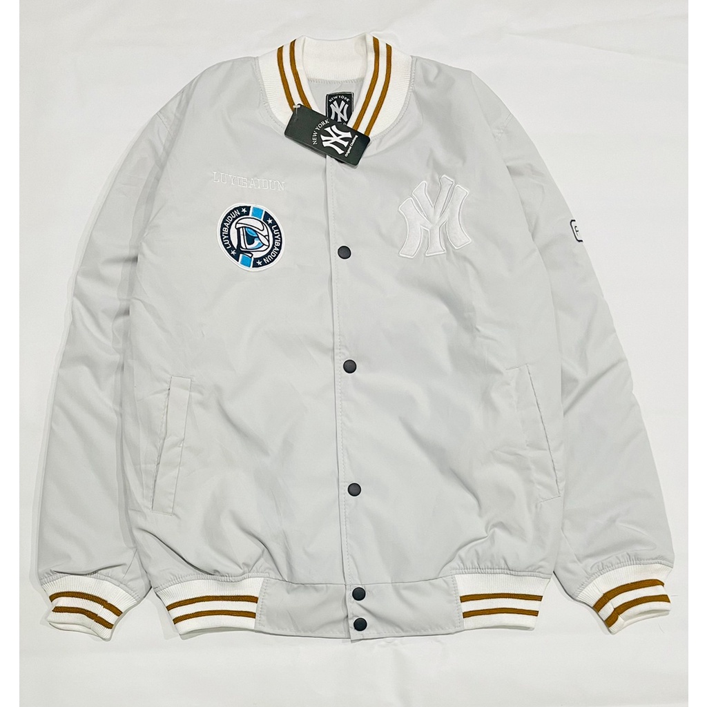 Jaket Varsity Yankes NY Lubiya Platinum Quality | Varsity Pria Jacket