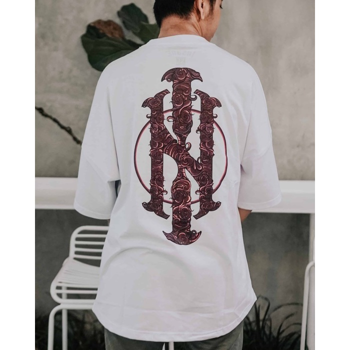 ⭐BISA COD⭐ kaos oversize Insane Panda combet 24sl insane wardrobe - InsaneLogoMerah, S