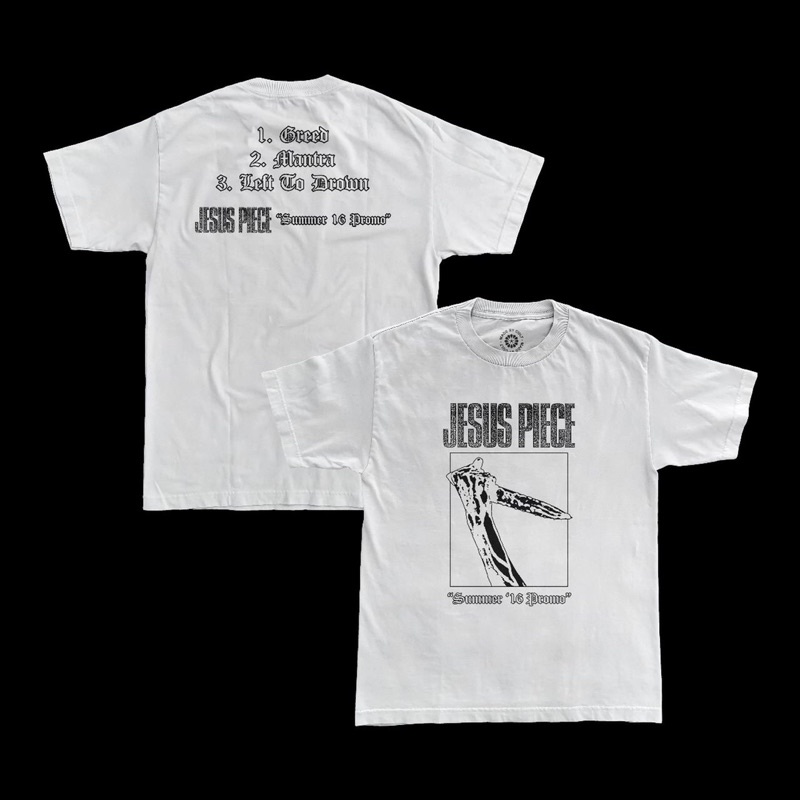 JESUS PIECE - 3 SONG TAPE / KAOS BAND / STITCH SUPPLY / NSA PREMIUM / T-SHIRT MUSIC / UNOFFICIAL MER