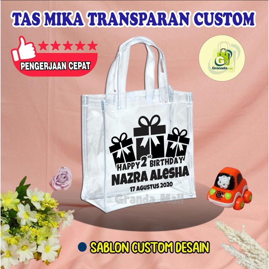 

TAS SABLON FULL MIKA / GOODIE BAG DUS UK 23 X 20 X 25