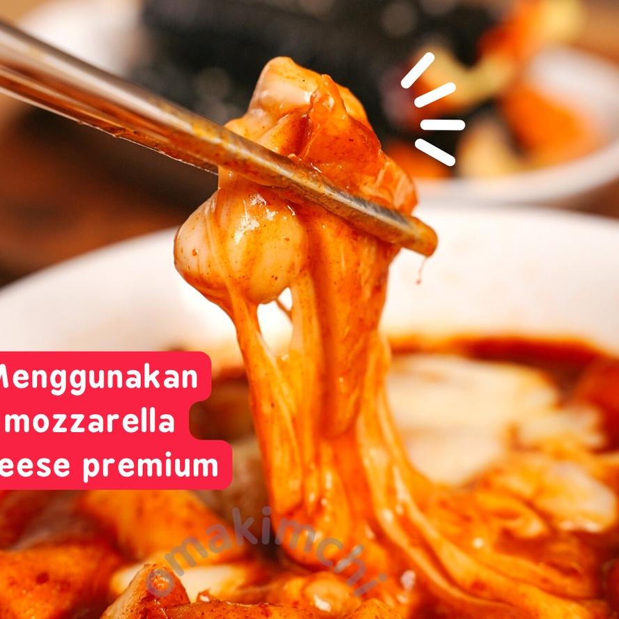 Terjangkau Tteokbokki Kue Beras Korea Halal / Spicy Tteokbokki/ Cheese Tteokbokki