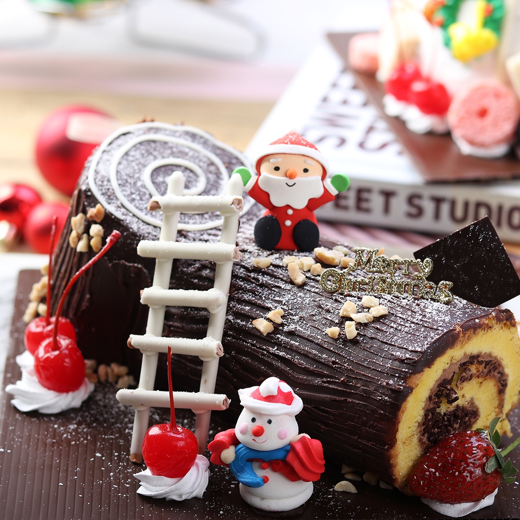 

XMAS LOG CAKE | Kado CHRISTMAS | Parcel Parsel Murah | Hampers Natal
