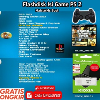 Flashdisk 32GB  isi Game PS2