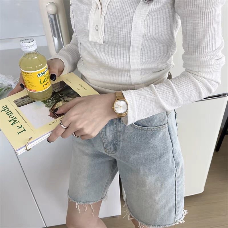 KOOLEY Jam Tangan Naidu Stainless steel Import korea KY03