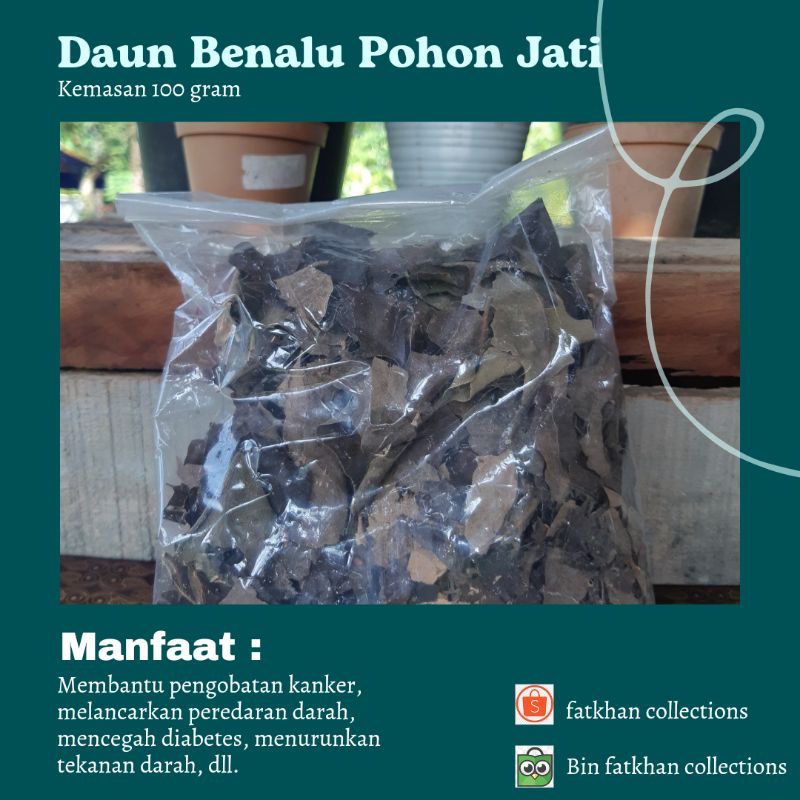 

Daun Benalu Pohon Jati / benalu jati 50gr