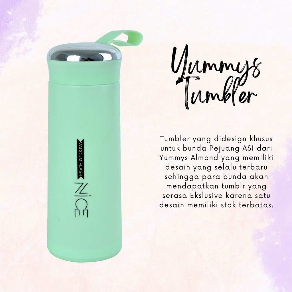 Yummy's Almom Tumbler Fancy / Botol Minum / Almom Tumblr