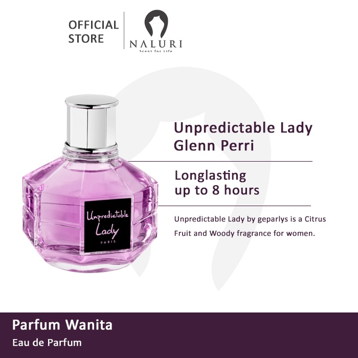 Parfum Original Glenn Perri Geparlys Unpredictable Lady EDP 100ml