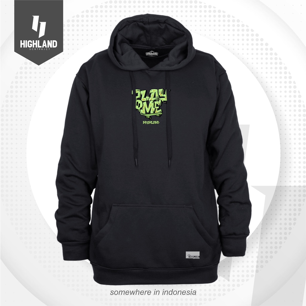Hoodie Pria Wanita Sweater Graffity PLAY ME GRAFFITI - HIGHLAND