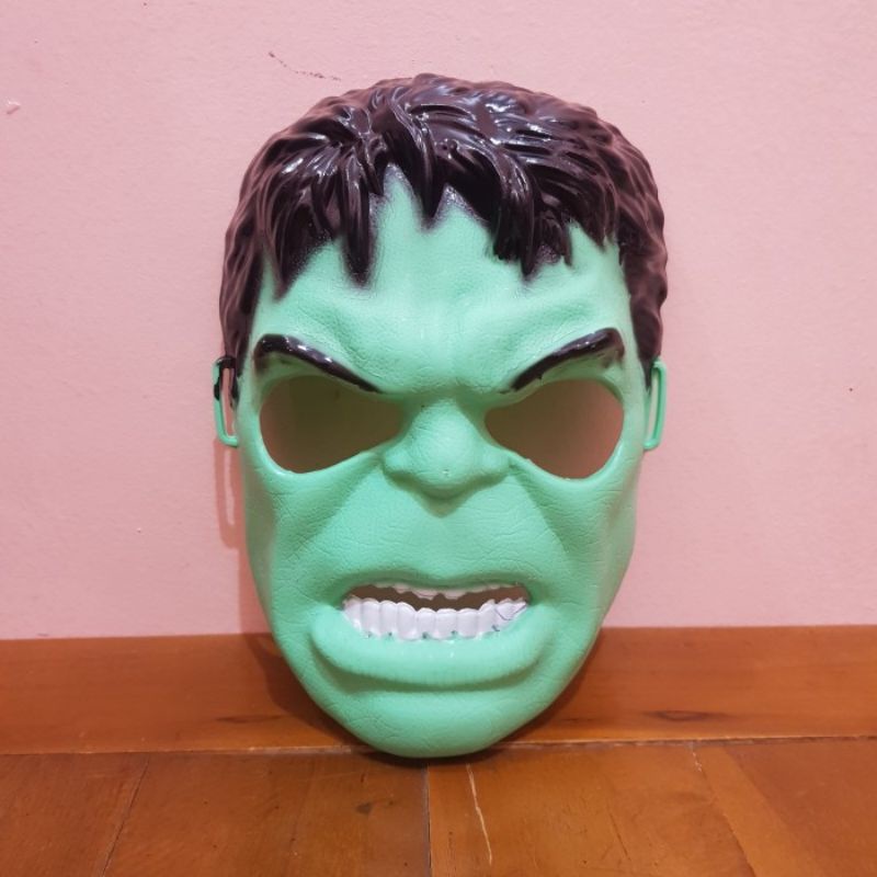 Mainan Topeng Figur Hulk - Cosplay Mask Kostum Super Hero Anak Laki Cowok