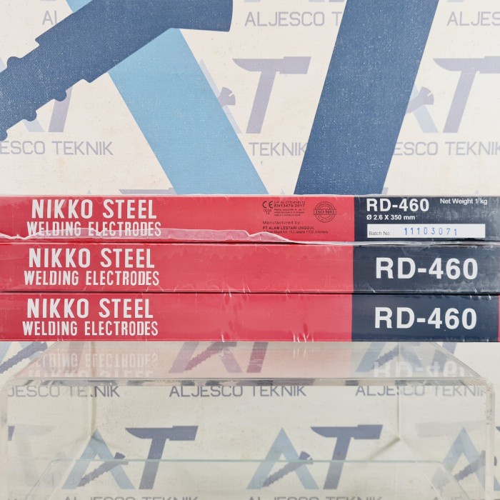 Nikko Steel Rd-460 2.6Mm Kawat Las Rd460 Kemasan 1 Kg