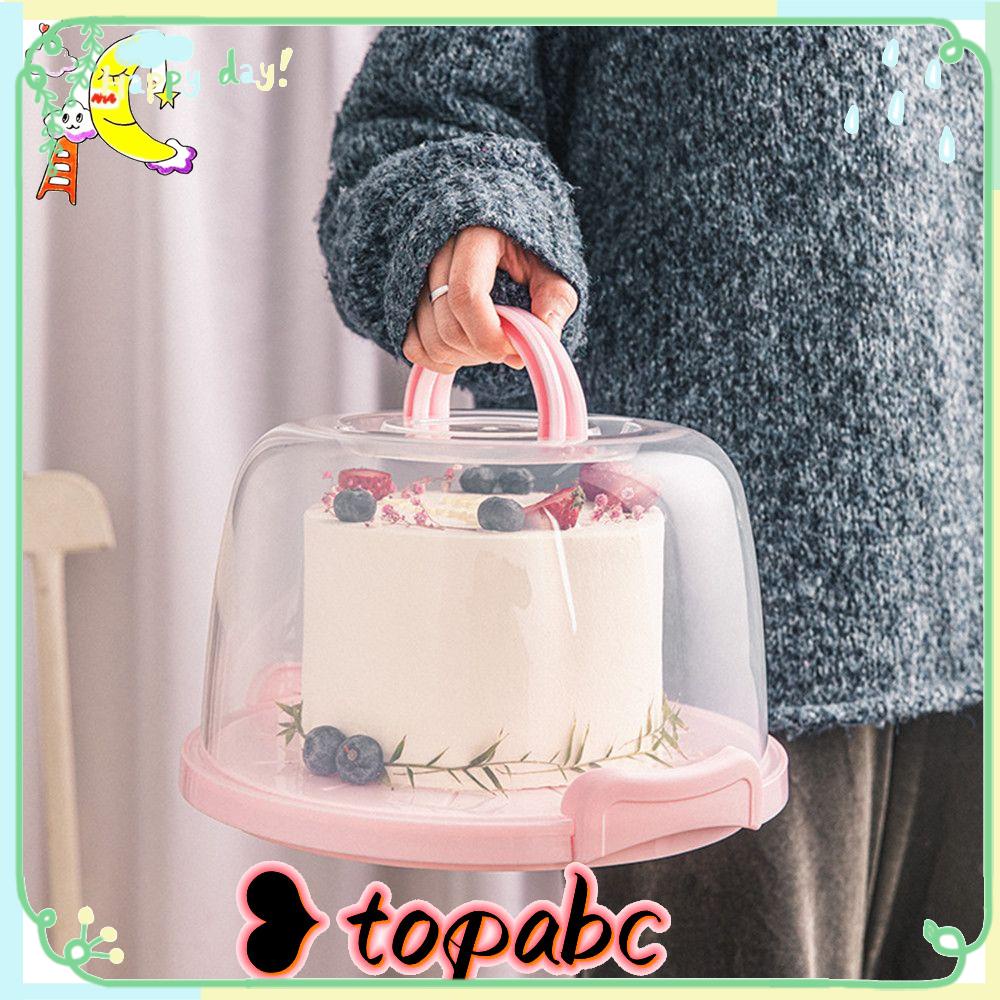 Top6 /8 /10 inch Kotak Kue Cake Packaging Kue Sayur Penyimpanan Kulkas