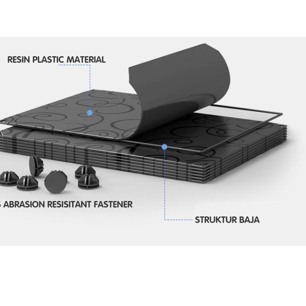 PROMO Lemari plastik lemari susun lemari anak bayi rak tas lemari baju lemari pakaian 8 pintu/kotak