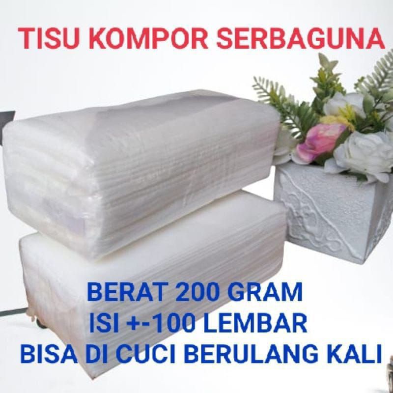 [COD] TISU KOMPOR RADJA BISA DI CUCI ULANG / TISSUE KOMPOR SERBAGUAN / TISSU MAGIC / TISU KOMPOR SER