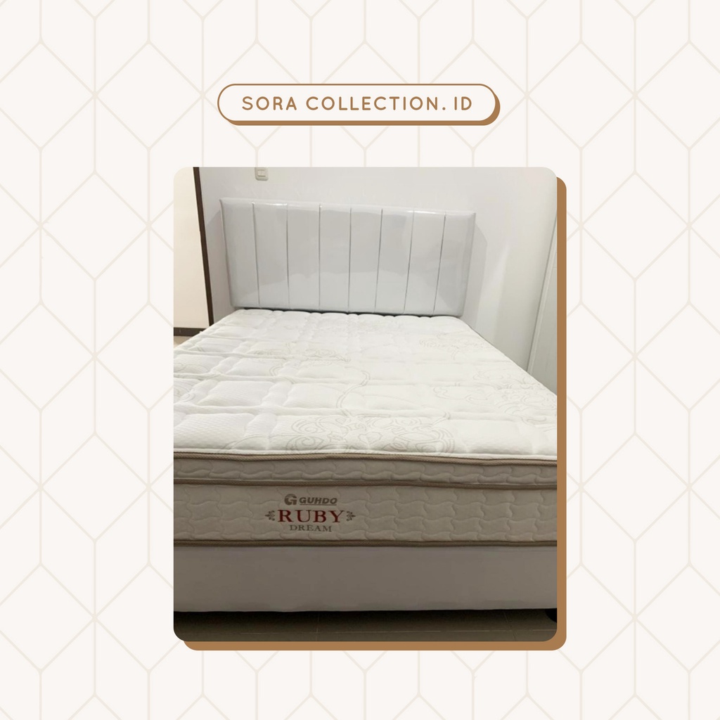 Guhdo Springbed Ruby Dream Latex Uk 180x200 cm ( Full Set )