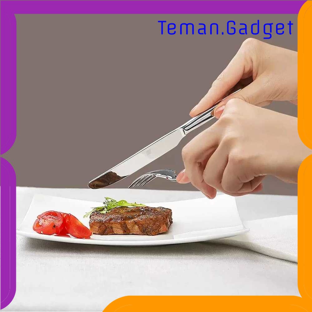 TG - DPR Huohou Perlengkapan Makan Sendok Garpu Pisau Cutlery Set - HU0023