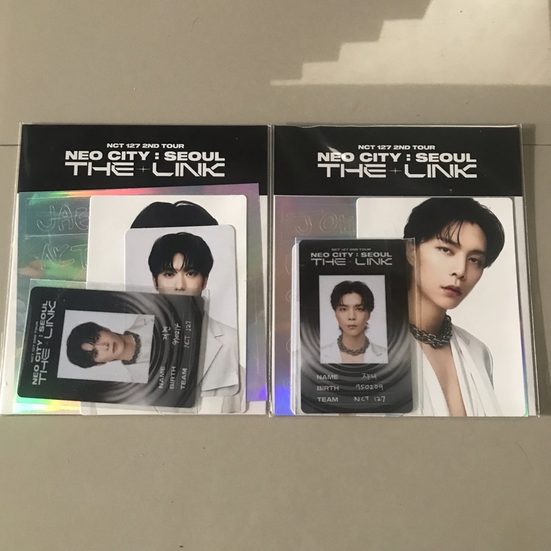 NCT 127 THE LINK MD ID PHOTO STICKER