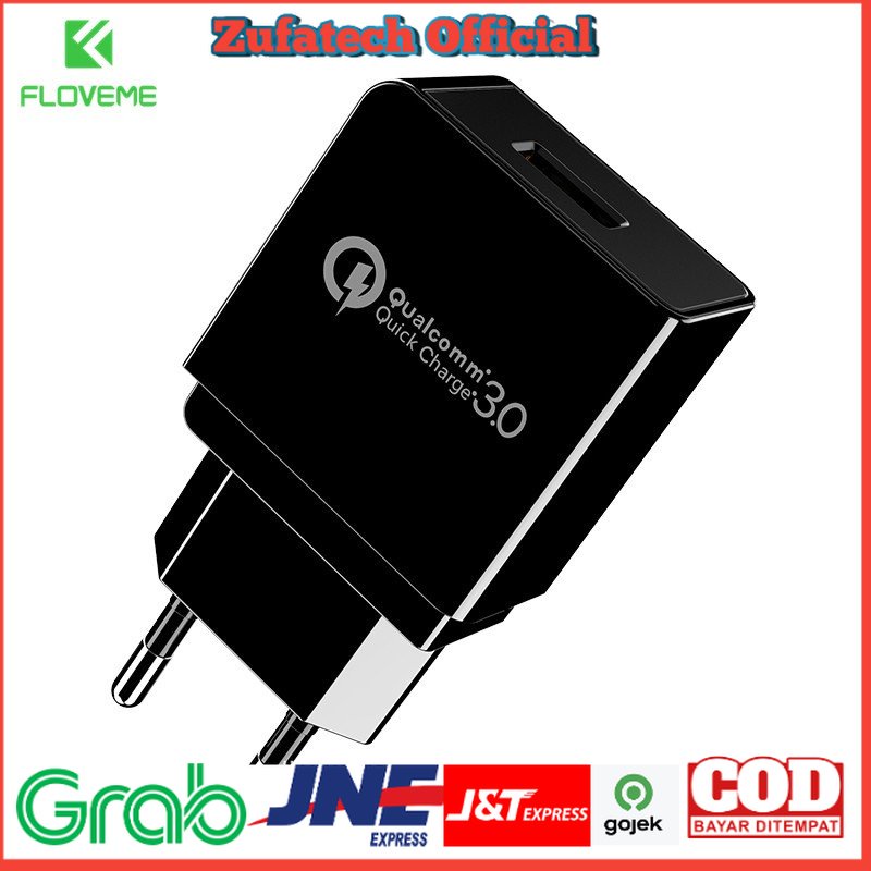 Taffware Charger USB Qualcomm Quick Charge 3.0 1 Port.