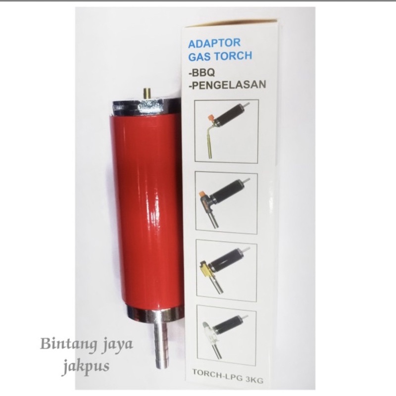 Adaptor gas Torch alat las / sambungan gas torch ke LPG