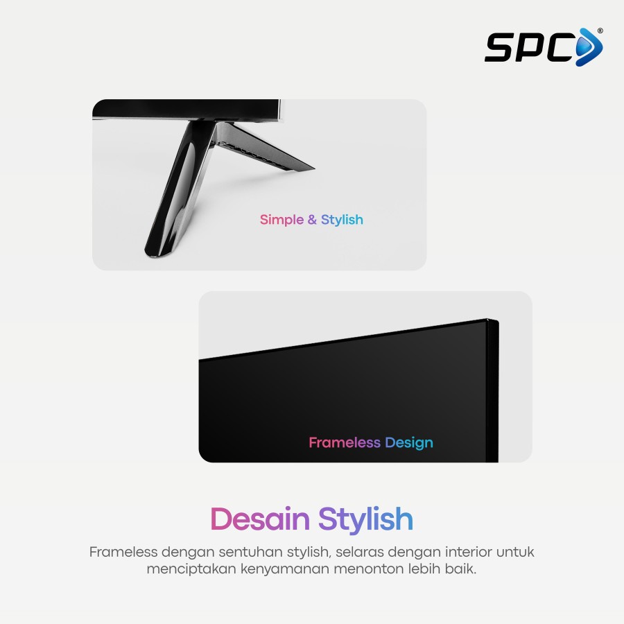 LED SPC PRIMA SERIES 50&quot; 4K UHD ST50 Android Smart TV Garansi Resmi