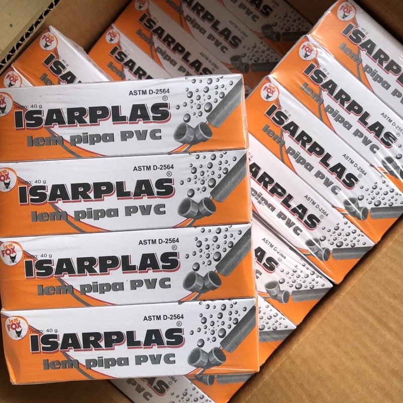 Lem Pipa PVC Isarplas 40 g (GROSIR 5.250)