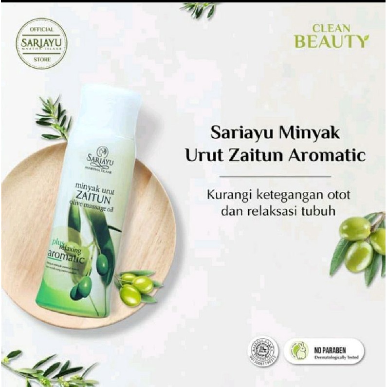 Sariayu Minyak Urut Zaitun