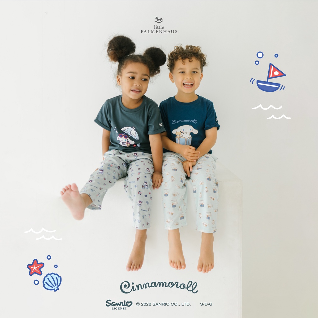 Little Palmerhaus - Cinnamoroll Vacay Attire Set Kids (Setelan Anak)