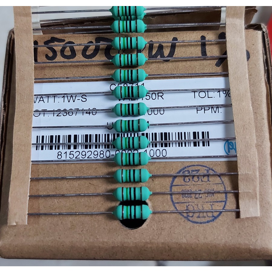 Resistor 150 Ohm 150R 1W 1% Metal Film