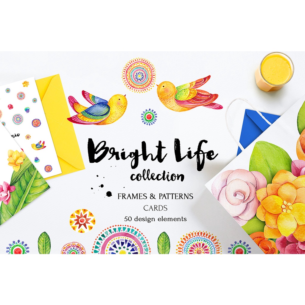 Bright Life Watercolor set