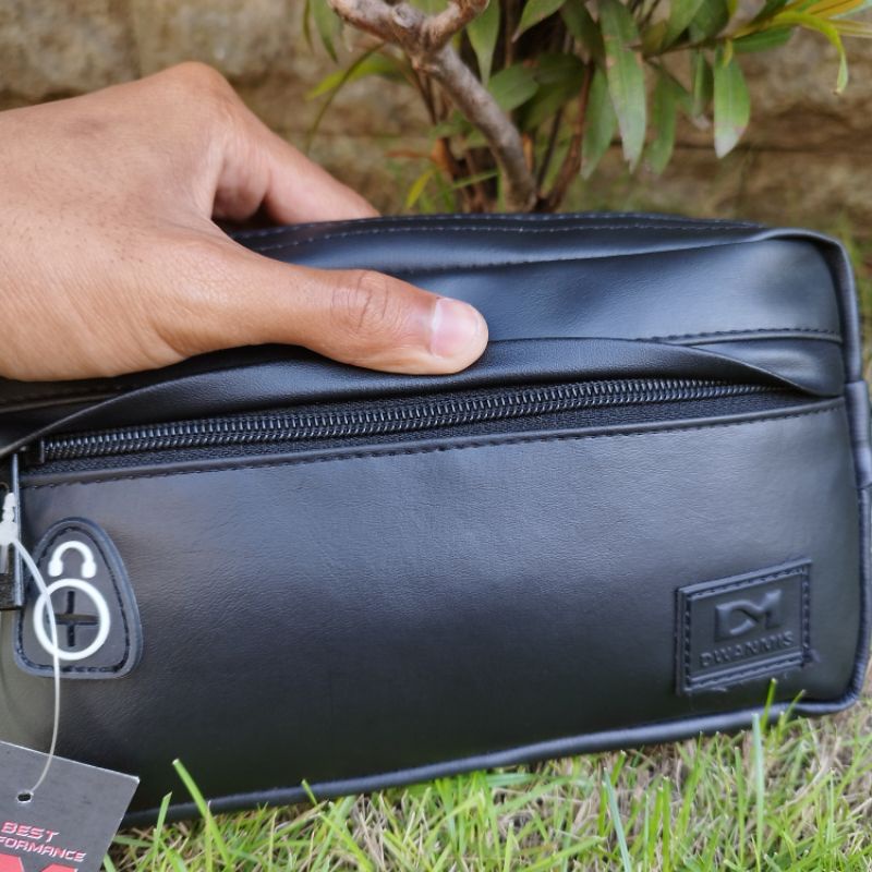 HandBag Pria Original DM | Cluth Bag Pria Kulit PU New Models