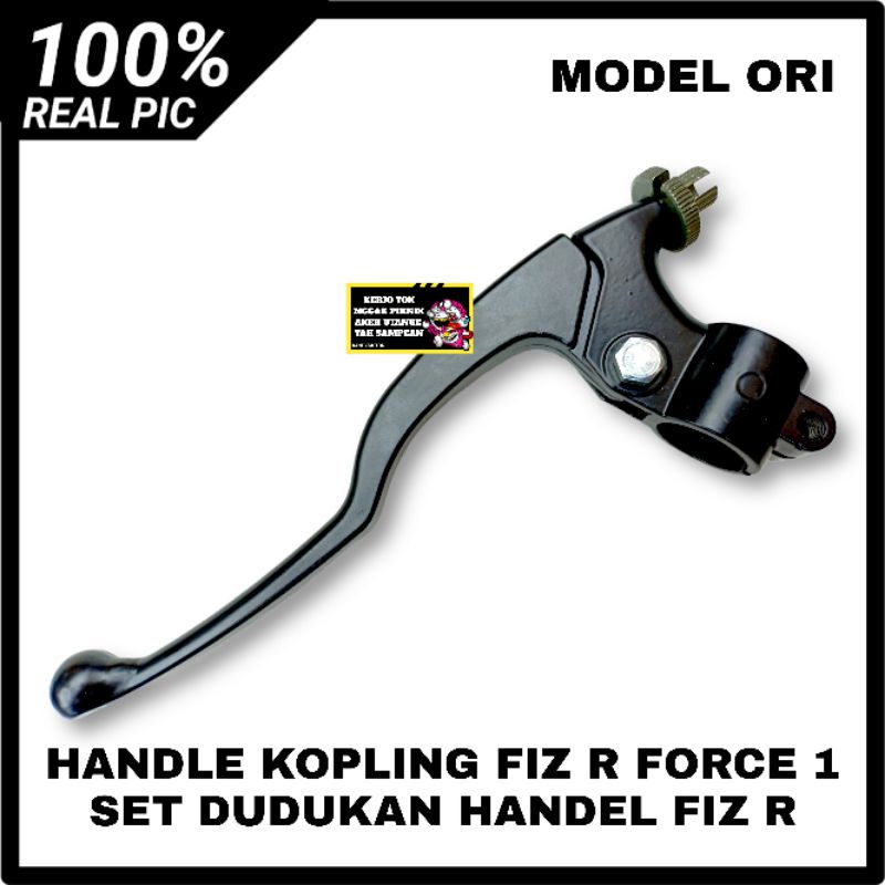 HANDLE KOPLING FIZ R FORCE HANDEL TUAS KOPLING YAMAHA F1ZR FORCE 1 HITAM SET DUDUKAN HANDLE HANDEL K