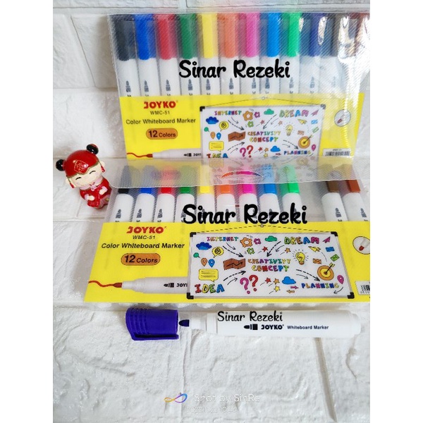 

ECER 1 BUAH!! spidol whiteboard joyko/spidol papan tulis joyko/color whiteboard marker/spidol warna joyko