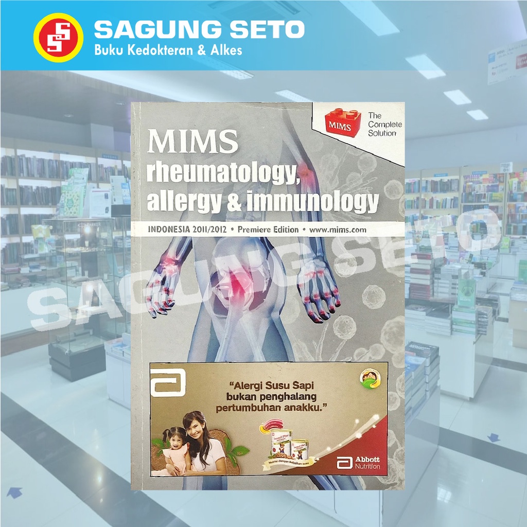 BUKU MIMS RHEUMATOLOGY, ALLERGY &IMMUNOLOGY INDONESIA 2011/2012 PREMIERE ED