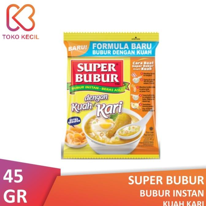 

Super Bubur Kuah Kari 46gr