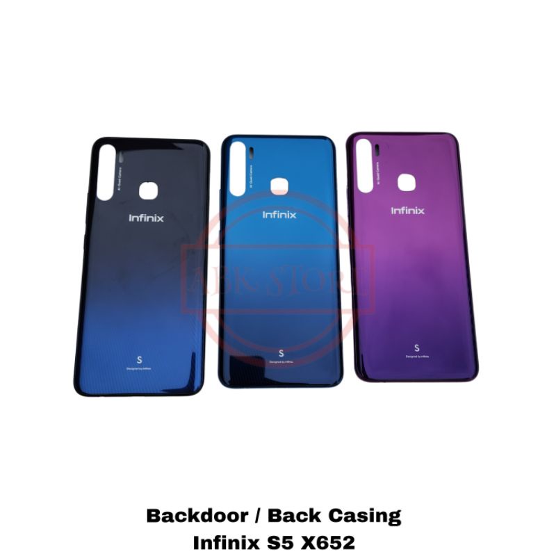 TUTUP BELAKANG BACKDOOR BACK CASING INFINIX S5 X652 BACKCOVER HOUSING