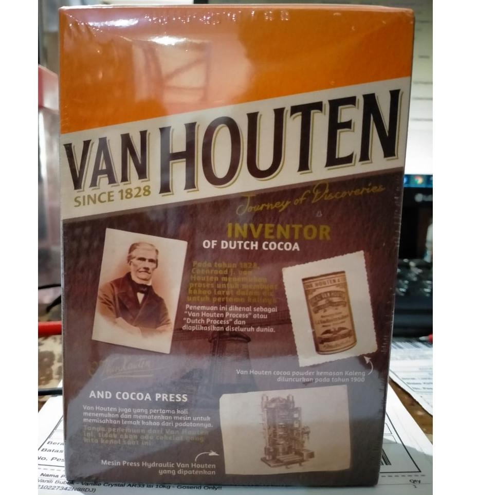 

Motif Terkini.. Cokelat Bubuk Van Houten 180gr - Cocoa BJD