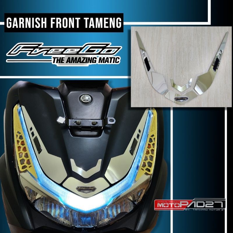 Motopad27 Garnish New Freego 125 Garnis Cover Tameng Yamaha New Freego 125 2023