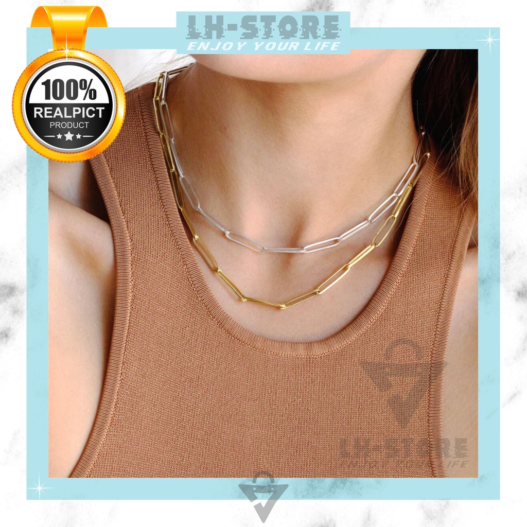 KALUNG PAPER CLIP TITANIUM MODEL TERBARU ANTI KARAT TIDAK LUNTUR