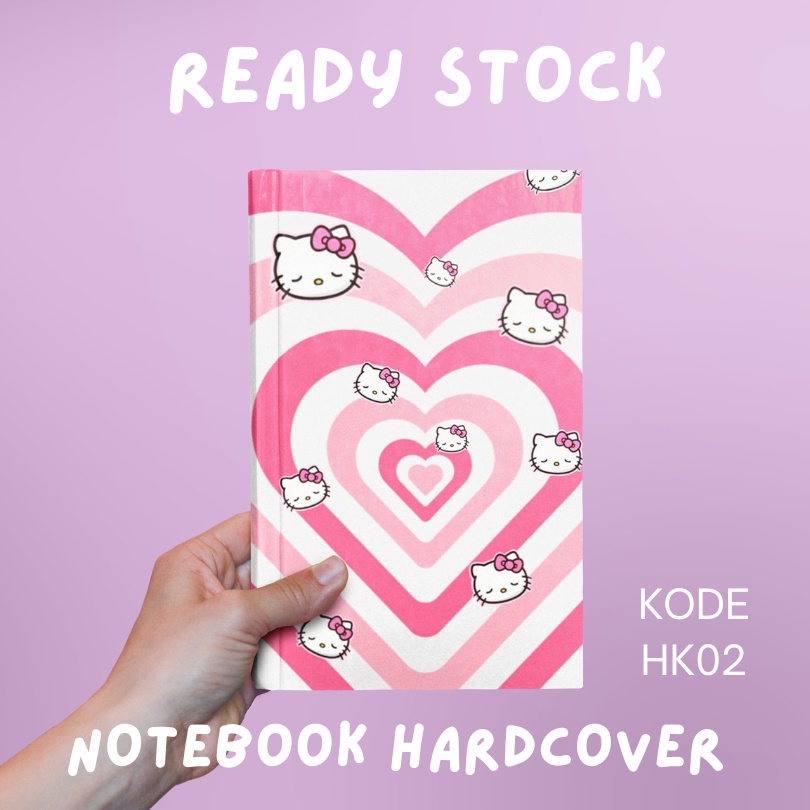 

BUKU NOTEBOOK HELLO KITTY/ BUKU SEKOLAH/ BUKU CATATAN/ BUKU HELLO KITTY KODE HK02