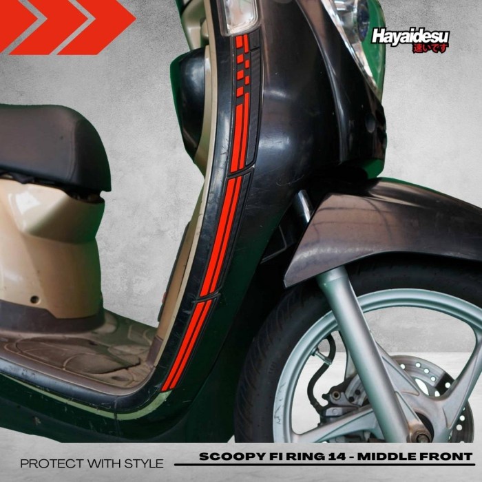 Hayaidesu Scoopy R14 2014-2016 Body Protector Lower Front Cover #Original