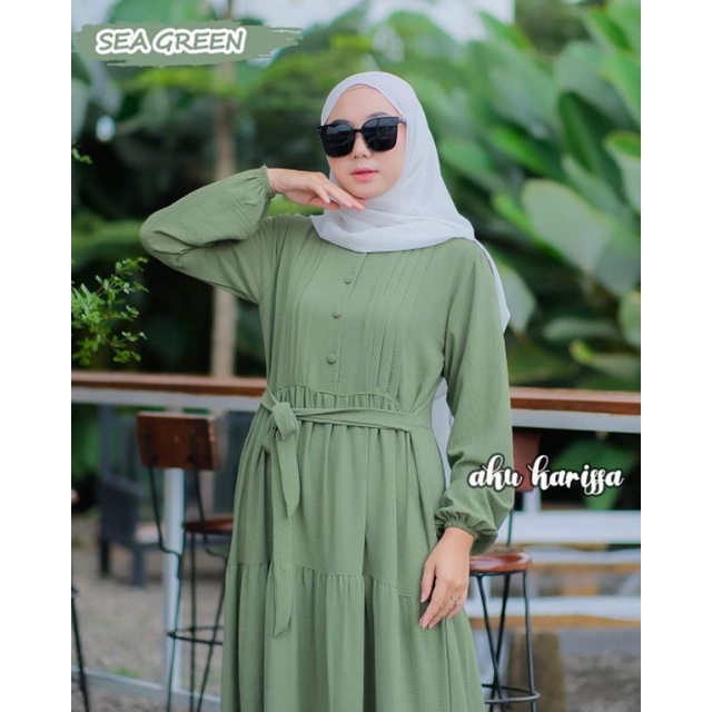 GAMIS HAWA ORIGINAL AKU KARISSA DRESS CANTIK OOTD WANITA VIRAL