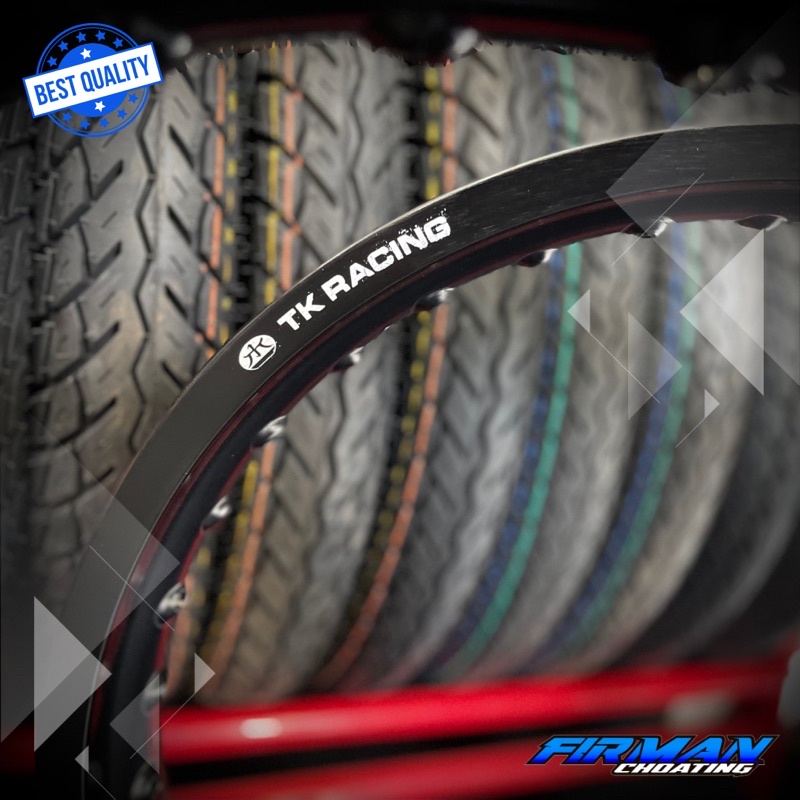 Ring velk rim velk TK Racing Hitam 18x215 36hole Rx king DLL