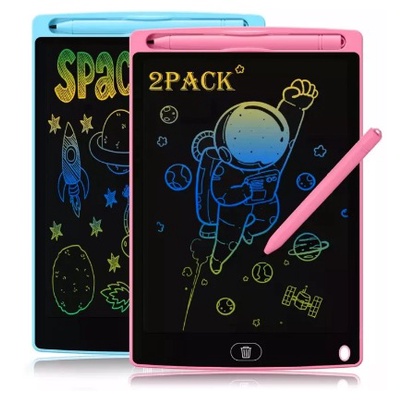 LCD WRITING TABLET 8,5  INCH PAPAN TULIS ANAK/DEWASA DENGAN TINTA MULTI COLOR