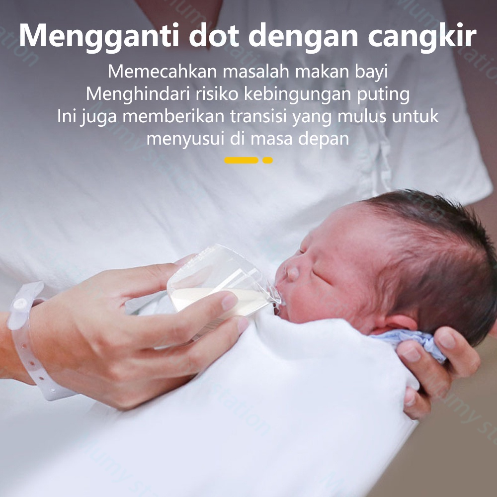 Mumystation 35ML Little baby cup feeder newborn /cangkir gelas Asi bayi